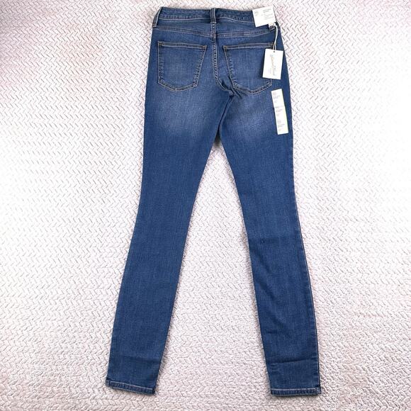 Universal Thread Women’s High Rise Skinny Stretch Blue Jeans 00 /24 NWT Lot of 3 - Picture 4 of 16